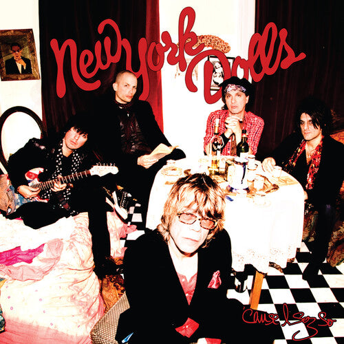 NEW YORK DOLLS - CUZ I SEZ SO (IEX ROCKTOBER RED VINYL)