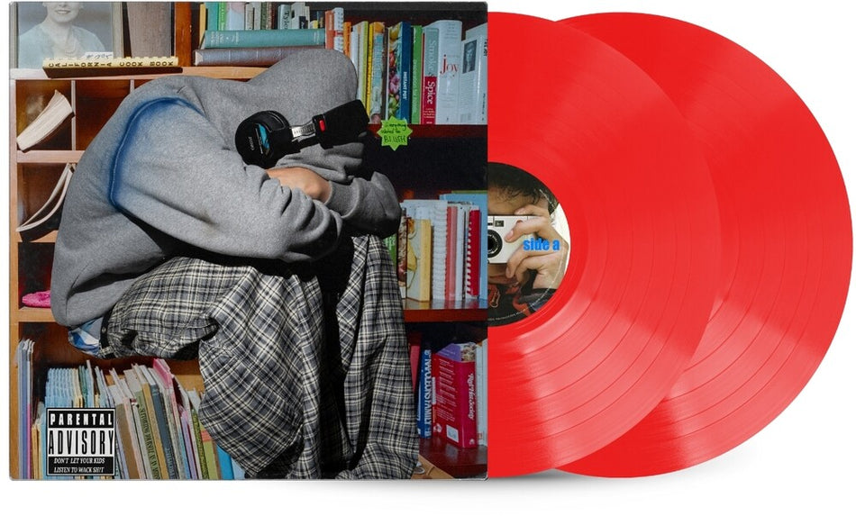 the album cover for Kevin Abstract - Blush [Indie Exclusive Translucent Ruby Red 2LP]