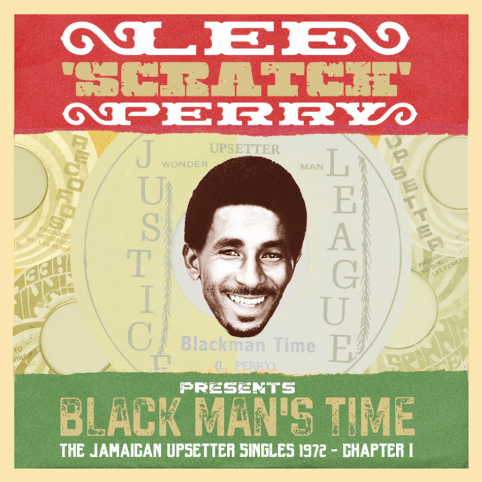 the album cover for Lee Scratch Perry Presents Black Man's Time / Var - Lee Scratch Perry Presents Black Man's Time / Var