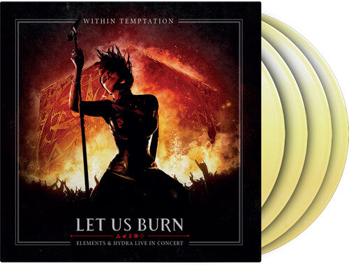 WITHIN TEMPTATION- LET US BURN ELMENTS & HYDRA LIVE (COLORED LP)