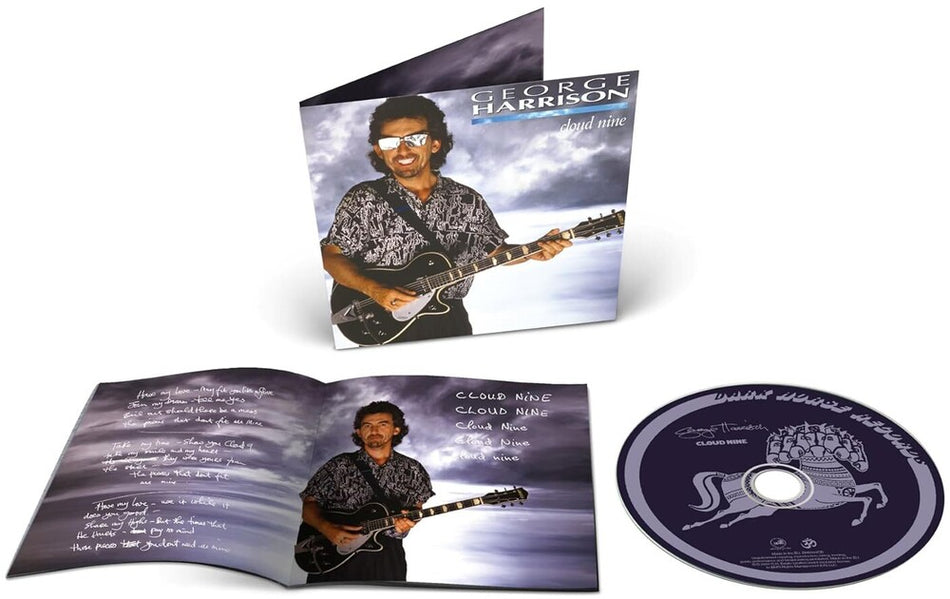 the album cover for George Harrison - Cloud Nine