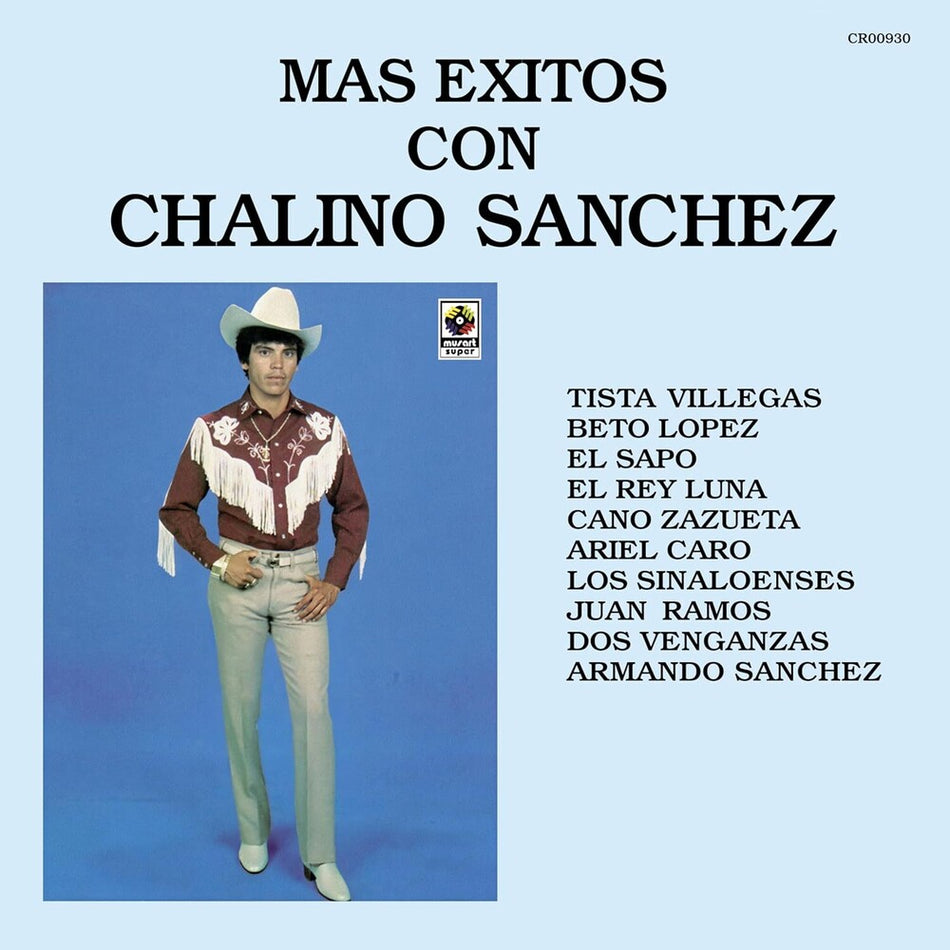 the album cover for Chalino Sanchez - Mas Exitos con Chalino Sanchez -  [LP]