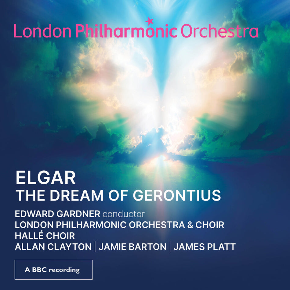 the album cover for London Philharmonic Orchestra / Edward Gardner - Elgar: Dream Of Gerontius
