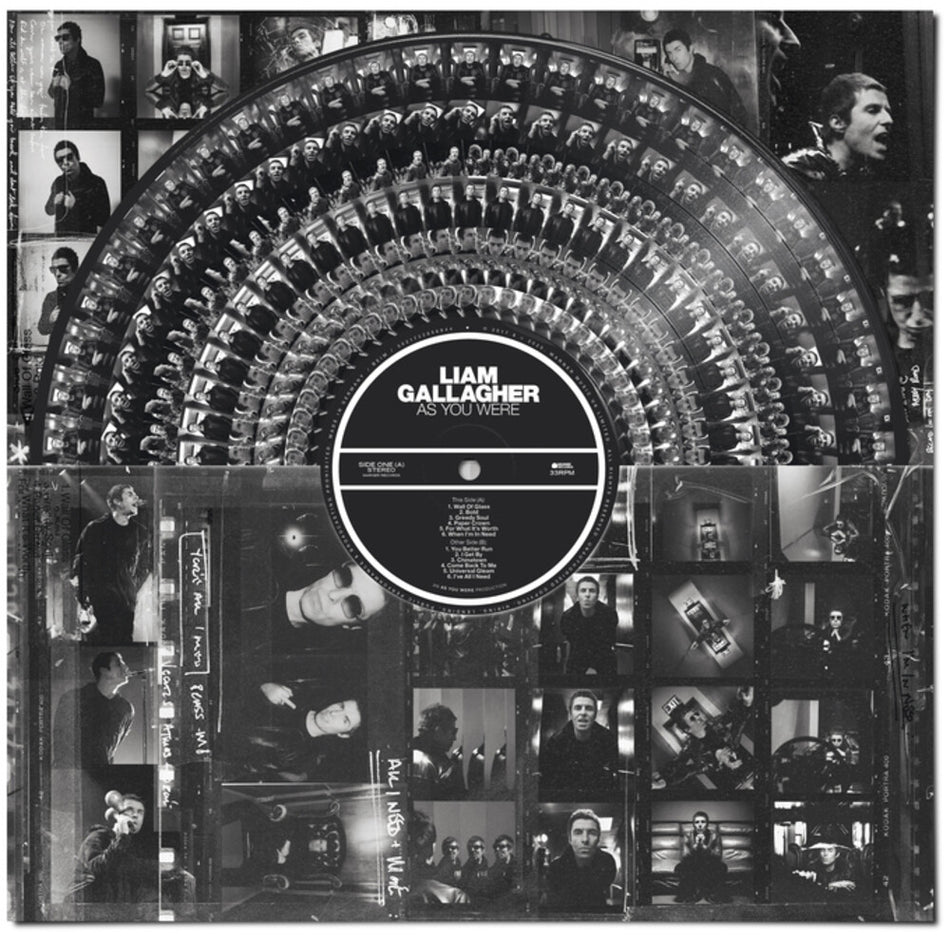 the album cover for Liam Gallagher - As You Were
