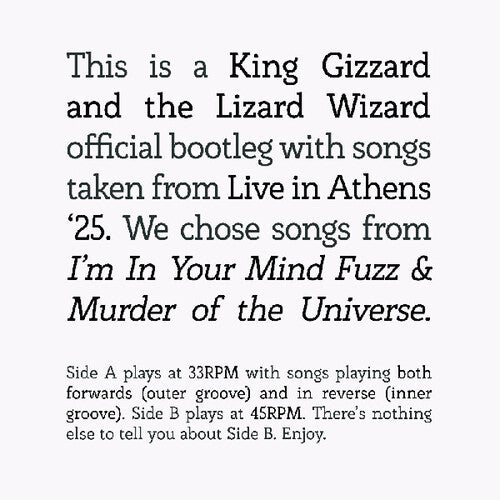 KING GIZZARD AND THE LIZARD WIZARD - I'M IN YOUR MIND FUZZ (LP)