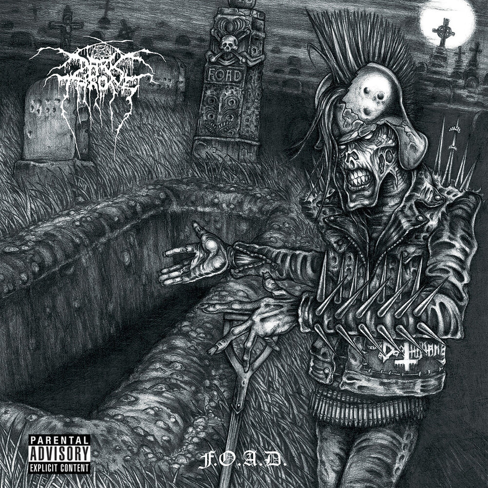 the album cover for Darkthrone - Foad