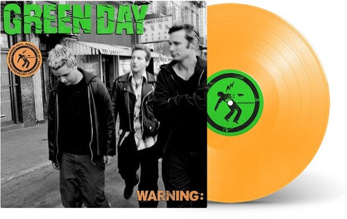 GREEN DAY - WARNING (ORANGE VINYL)