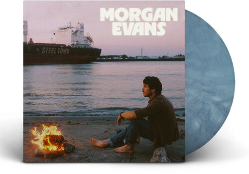 MORGAN EVANS - STEEL TOWN (BLUE VINYL)