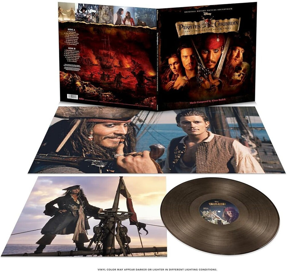 the album cover for Klaus Badelt - Pirates Of The Caribbean: The Curse Of The - O.S.T