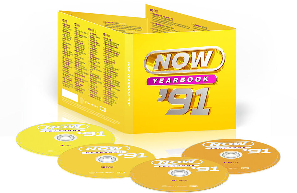 the album cover for Now Yearbook 1991 / Various - Now Yearbook 1991 / Various (Uk)