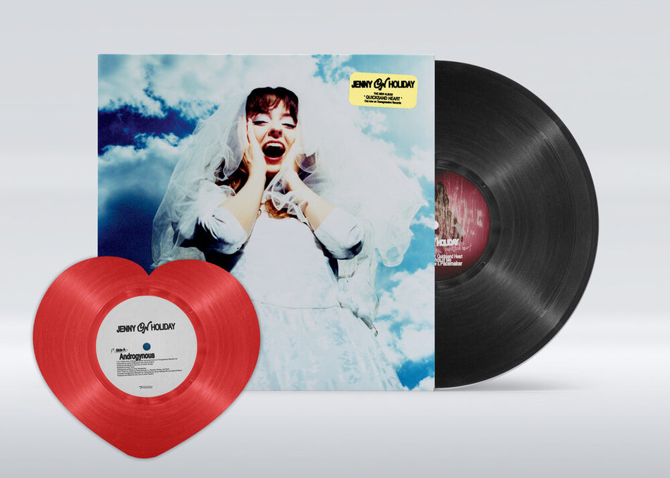 the album cover for Jenny On Holiday - Quicksand Heart [Indie Exclusive]