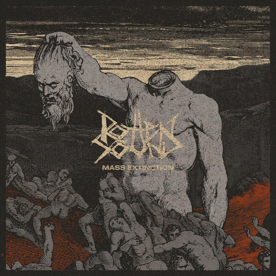 the album cover for Rotten Sound - Mass Extinction [Limited Edition] [Digipak]
