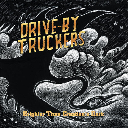 DRIVE-BY TRUCKERS - BRIGHTER THAN CREATION'S DARK (YELLOW VINYL)