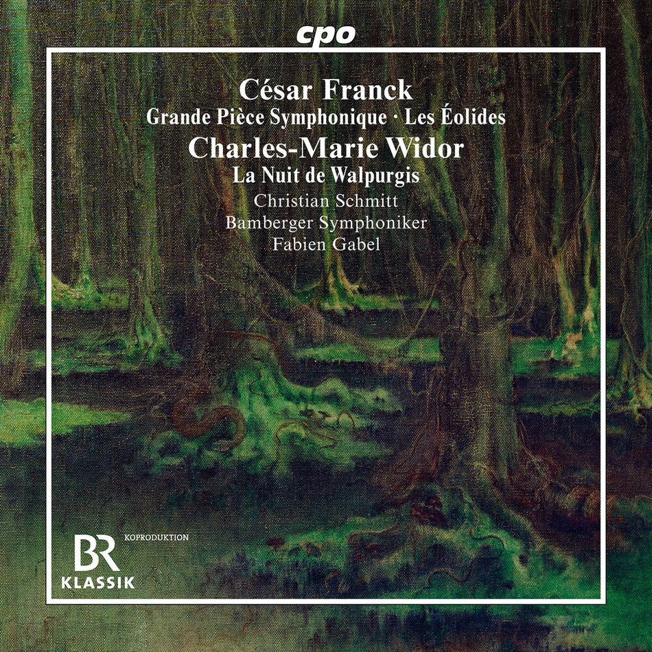 the album cover for Christian Schmitt - Les Eolides & Grande Piece Symphonique - La Nuit