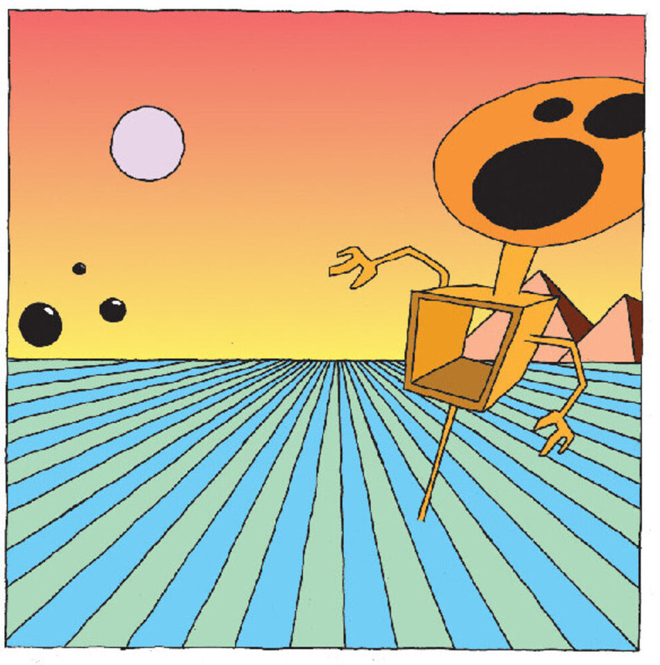 the album cover for Dismemberment Plan - Emergency & I [Orange]