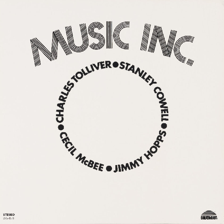 the album cover for Charles Tolliver  / Stanley Cowell - Music Inc