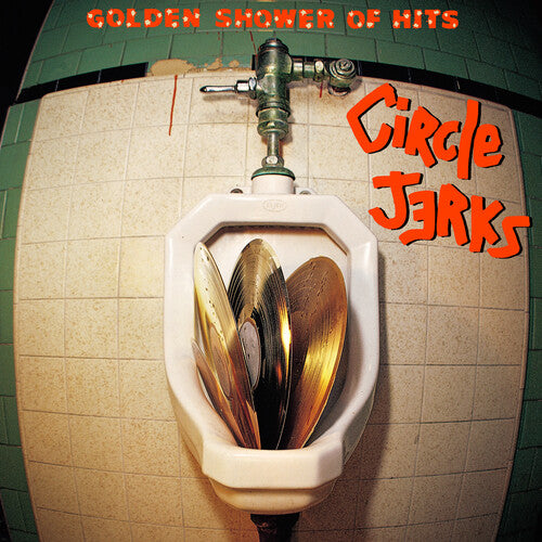 THE CIRCLE JERKS- GOLDEN SHOWER OF HITS (YELLOW LP)