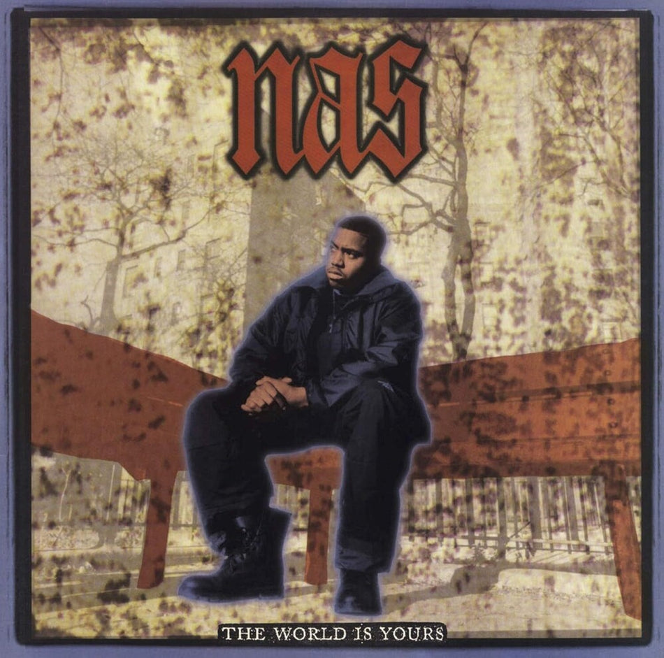 the album cover for Nas - World Is Yours