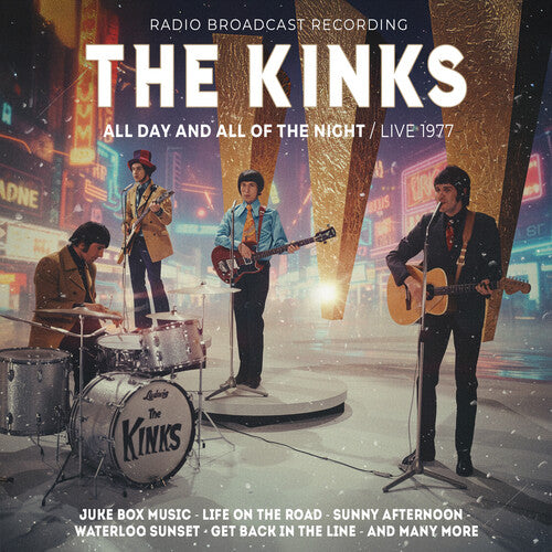 PREORDER: THE KINKS- ALL DAY AND ALL NIGHT LIVE 1977 (CD)
