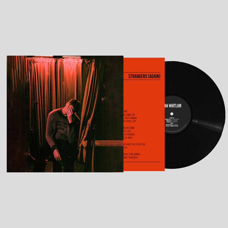 the album cover for Dan Whitlam - Strangers (Again)