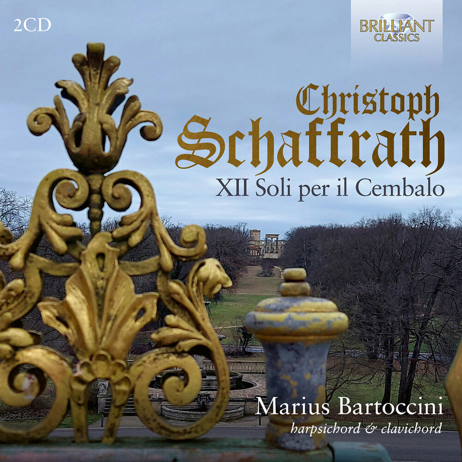 the album cover for Marius Bartoccini - Schaffrath: Xii Soli Per Il Cembalo