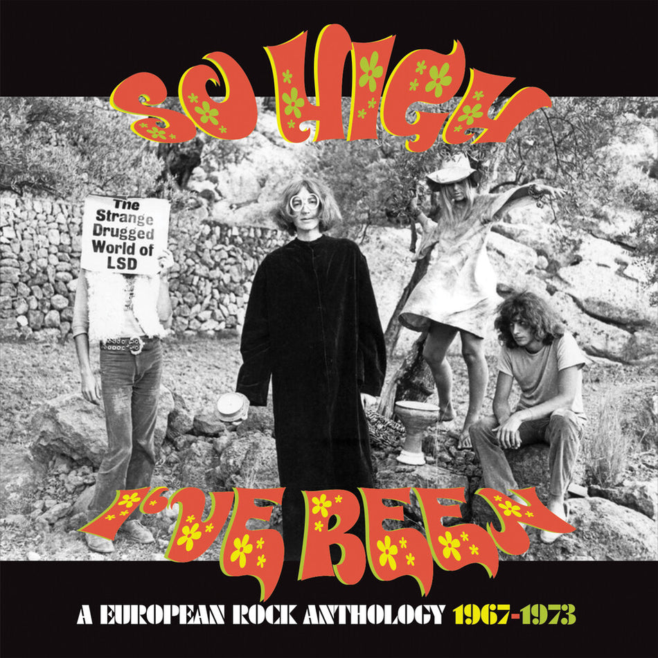 the album cover for So High I've Been: European Rock Anthology 1967-73 - So High I've Been: European Rock Anthology 1967-73