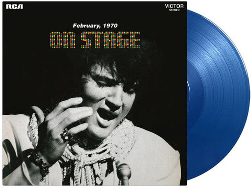 ELVIS PRESLEY - ON STAGE: FEBRUARY 1970 (BLUE VINYL)
