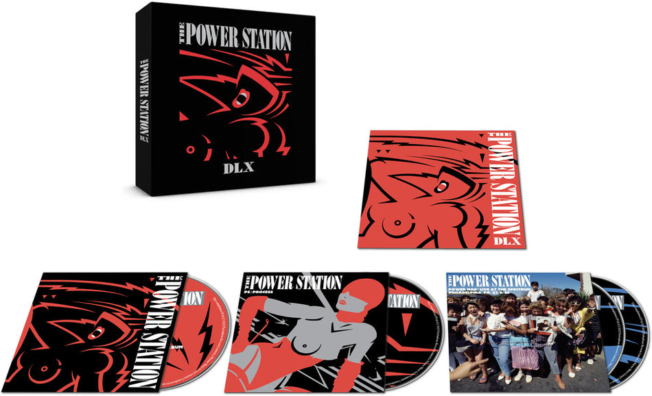 the album cover for Power Station - The Power Station
