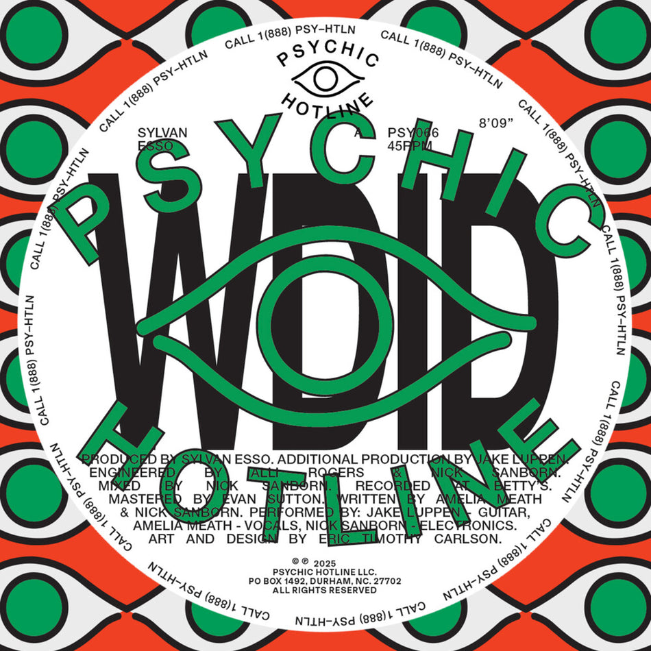 the album cover for Sylvan Esso - WDID b/w KEEP ON [12" Single]