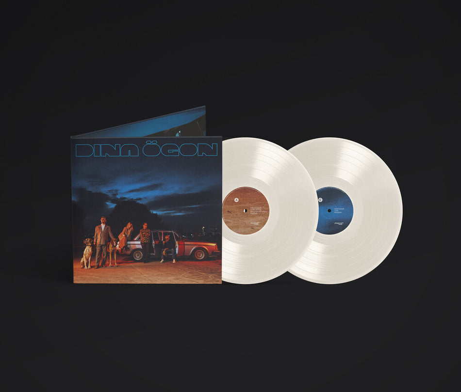 the album cover for Dina Ogon - Manniskobarn [Cream Colored Vinyl]