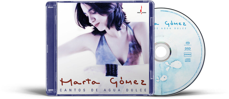 the album cover for Marta Gomez - Cantos De Agua Dulce (Hybr)