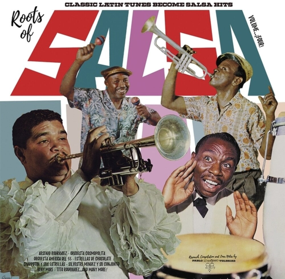 the album cover for Roots Of Salsa Vol 4: Classic Latin Tunes / Var - Roots Of Salsa Vol 4: Classic Latin Tunes / Var