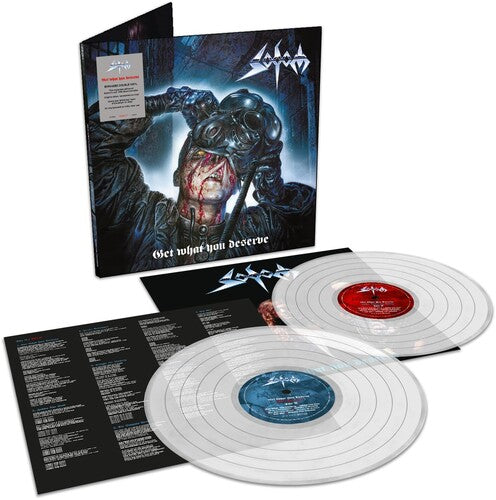 SODOM - GET WHAT YOU DESERVE (CLEAR VINYL)