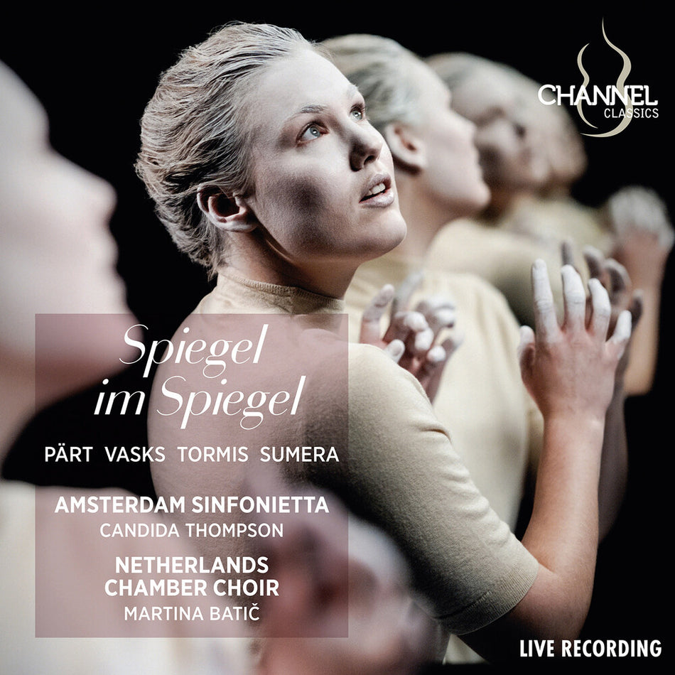 the album cover for Amsterdam Sinfonietta - Spiegel Im Spiegel