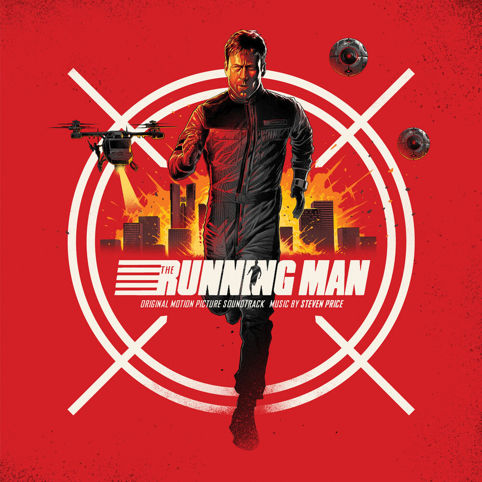 the album cover for Steven Price  / Running Man - O.S.T. - Steven Price  / Running Man - O.S.T.