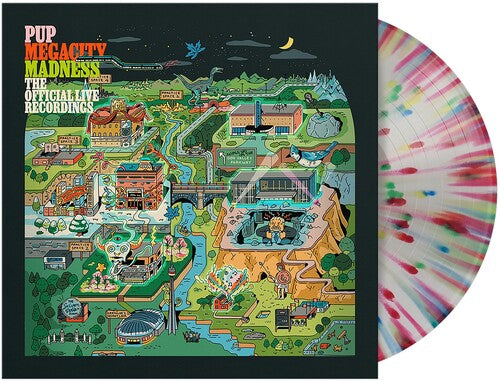 PREORDER: PUP- MEGACITY MADNESS (SPLATTER LP)