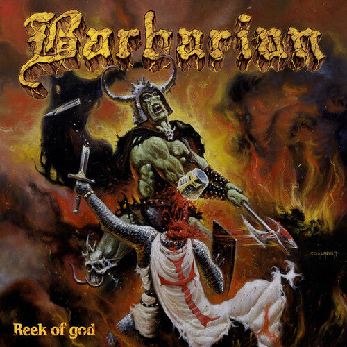 BARBARIAN- REEK OF GOD (CD)