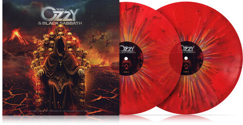 OZZY/BLACK SABBATH - THE MANY FACES OF OZZY & BLACK SABBATH (RED SPLATTER VINYL)