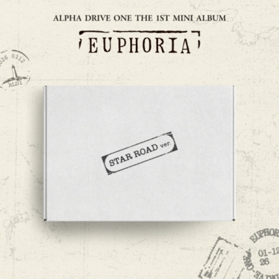 the album cover for Alpha Drive One - Euphoria - Star Road Version