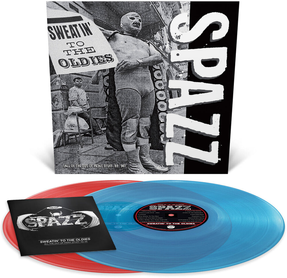 the album cover for Spazz - Sweatin' To The Oldies