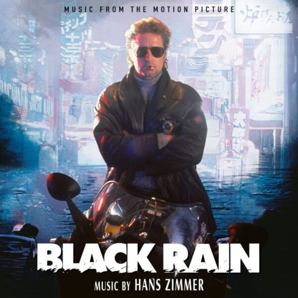 the album cover for Hans Zimmer  (Ita) - Black Rain - O.S.T. (Ita)