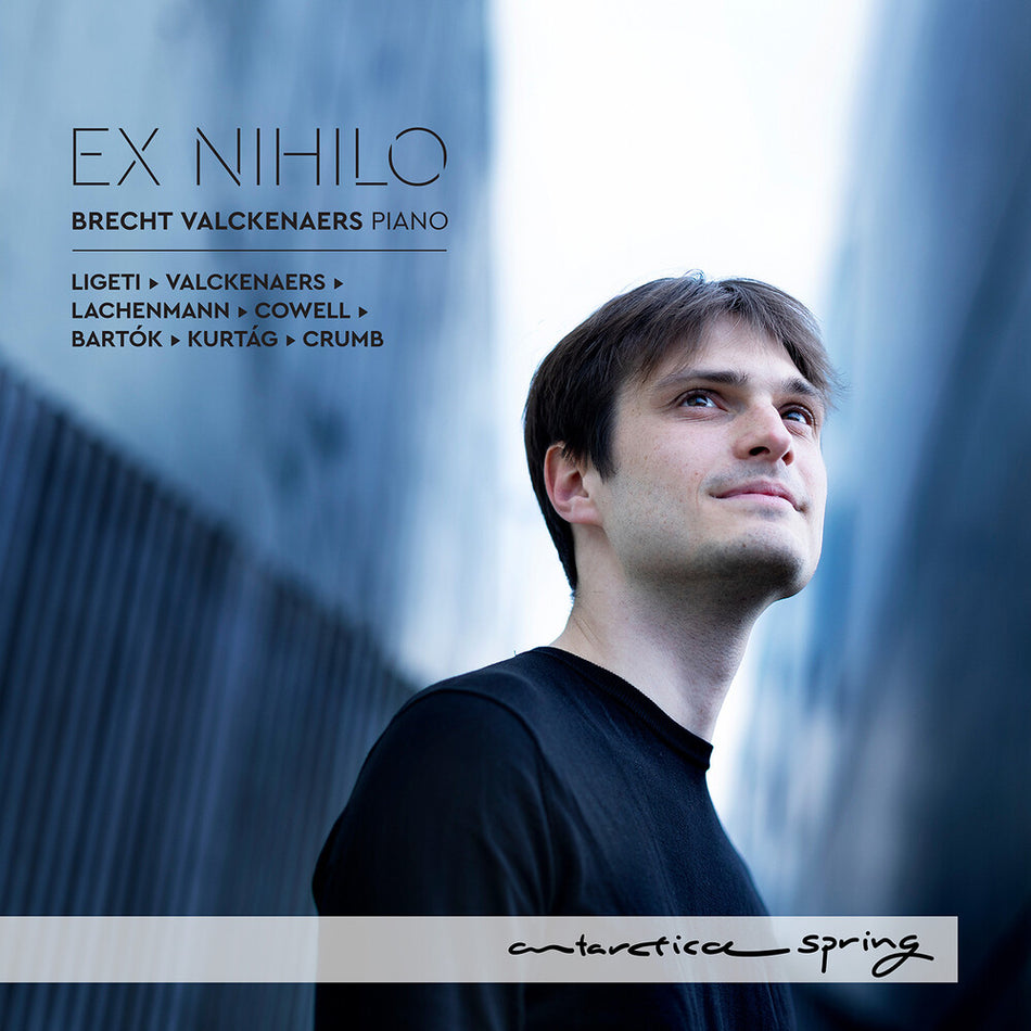 the album cover for Brecht Valckenaers - Ex Nihilo