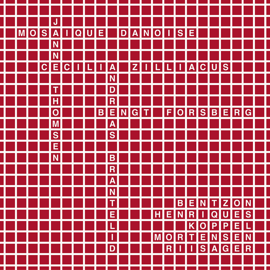 the album cover for Janne Thomsen - Mosaique Danoise: Works By Bentzon Henriques