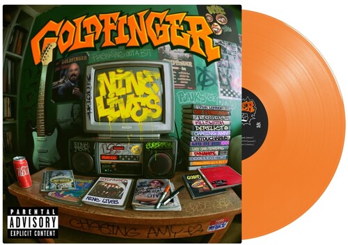 GOLDFINGER - NINE LIVES (INDIE EXCLUSIVE ORANGE VINYL)