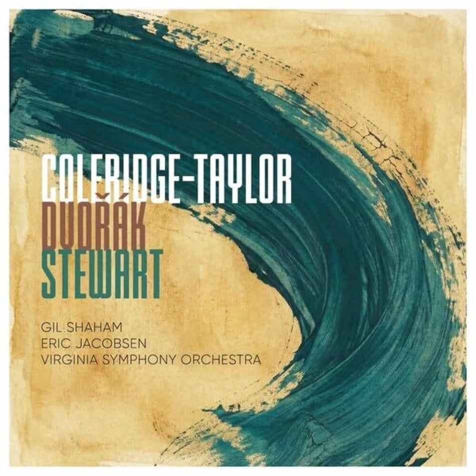 the album cover for Gil Shaham  / Virginia Symphony Orchestra - Coleridge-Taylor Dvorak Stewart
