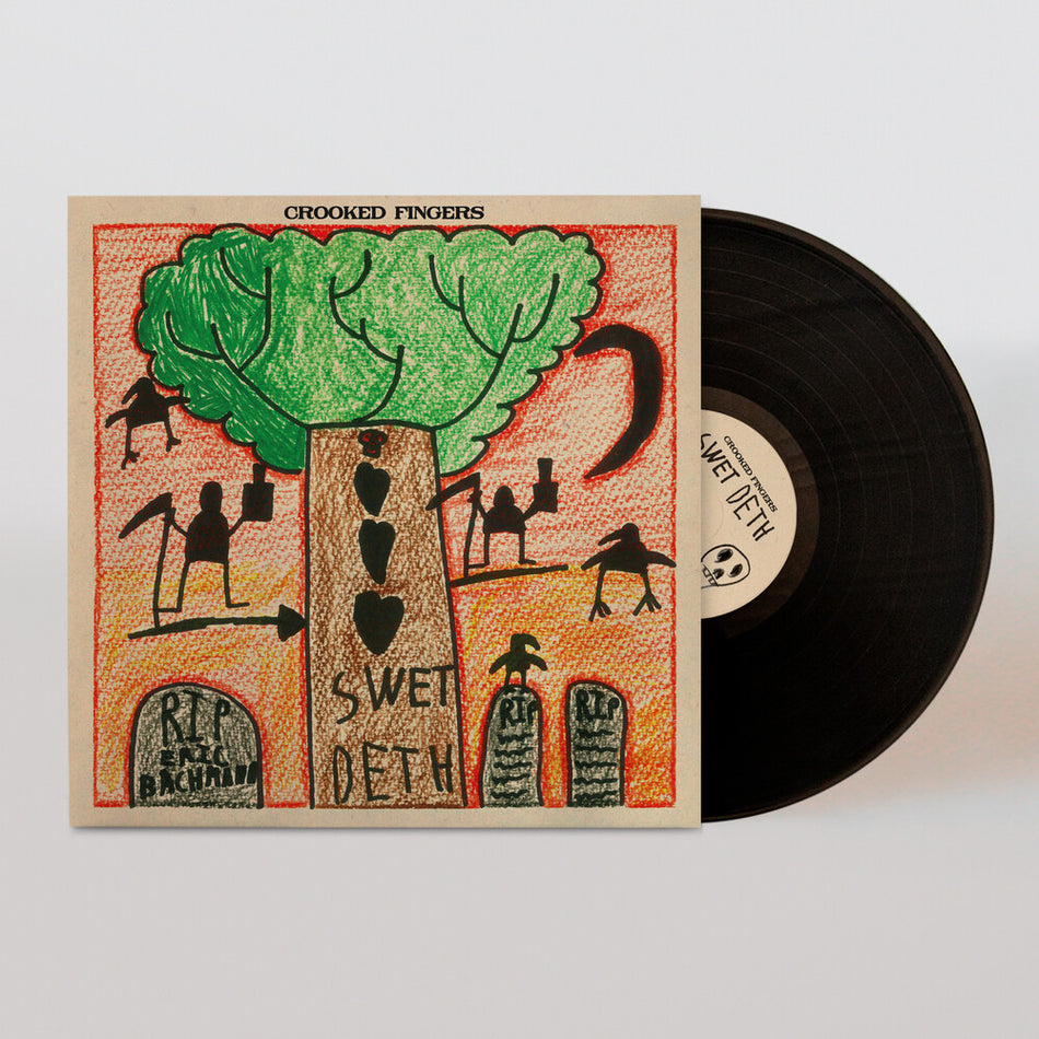 the album cover for Crooked Fingers - Swet Deth