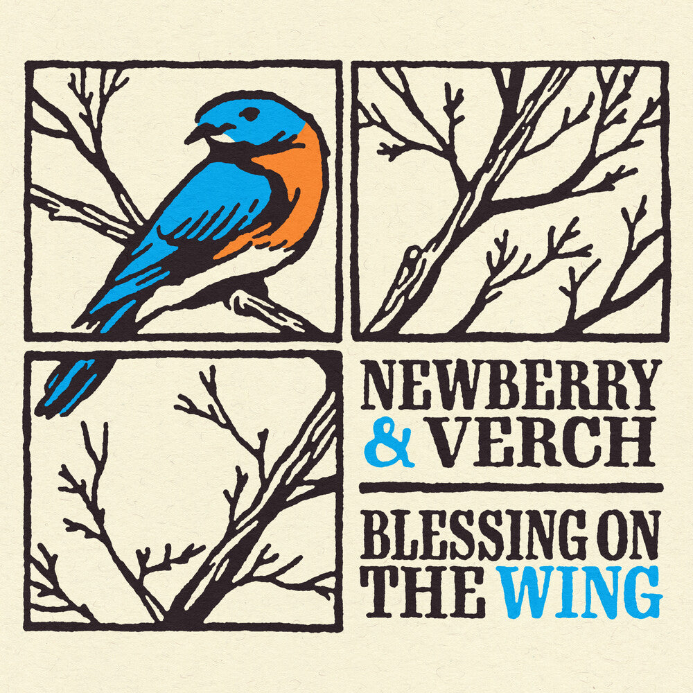 the album cover for Newberry & Verch - Blessing On The Wing