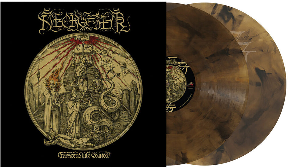 the album cover for Necrofier - Transcend into Oblivion [Cosmic Storm]
