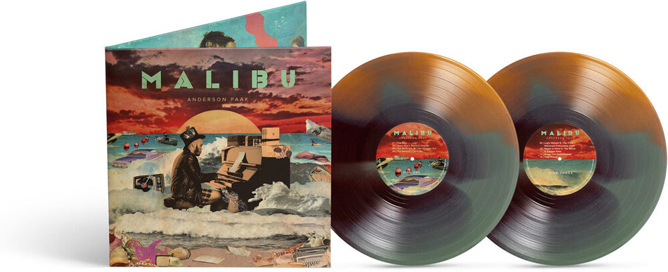 the album cover for Anderson .Paak - Malibu - 10 Year Anniversary [Sea Floor]