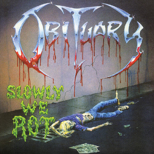 PREORDER: OBITUARY- SLOWLY WE ROT (COLORED LP)